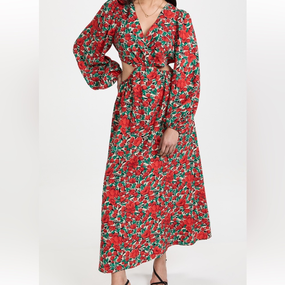 Floral maxi dress